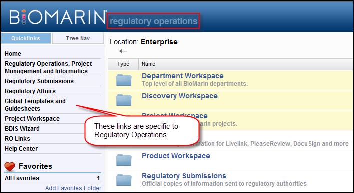 B. Choose a theme and click Save to see the new theme displayed. In the screen shot below, the Regulatory Operations Department CroozeMODE theme is displayed.