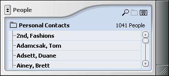 Using Your Assistant Making a Call Using Contacts Entries You can make calls from your People section, or using the Favorites menu.