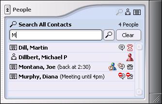 If there is more than one number, a submenu will display all the numbers associated with the contact. OR 1. Click the contact you want to call to add it to the Quick Connector box. 2.