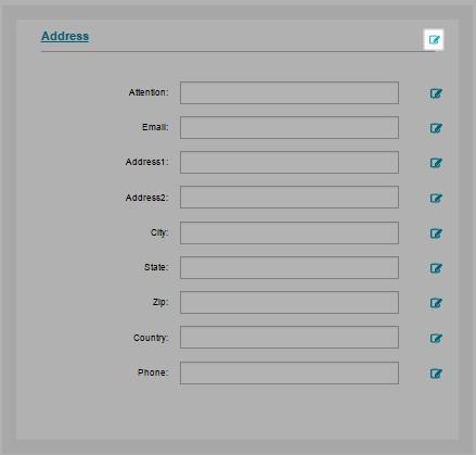 Potentially automated fields: 9 The following text entry fields may be automatically populated if using the prospect name field as a picklist field and the address was entered into that picklist