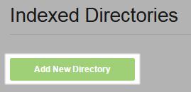 3. Click Add New Directory. 4.