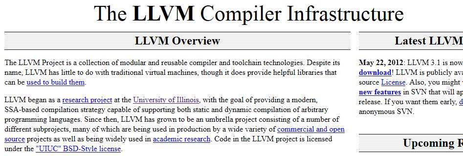 LLVM: Another