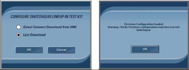 1.5.1.1 System Configuration Download Link communication The test kit communicates with the HMI over the System Configuration Download Link.
