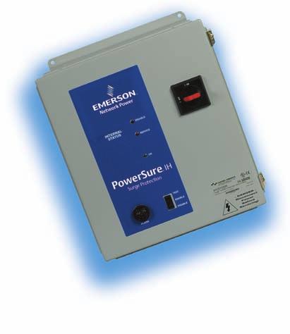 Transient Voltage Surge Suppression PowerSure IH Series Modular Surge Protective Device (SPD) capable of handling the high-impulse, potentially damaging transients commonly found at the service