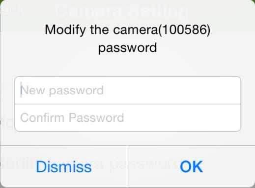 degree of security, can modify its password in settings.