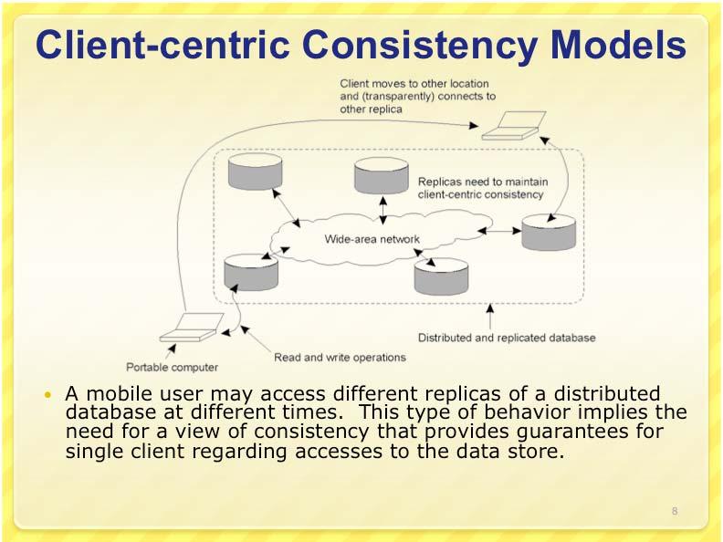 operations our main focus in the rest of the lecture transactions 5 6 Data-Centric Consistency Models Client-centric Consistency Models The