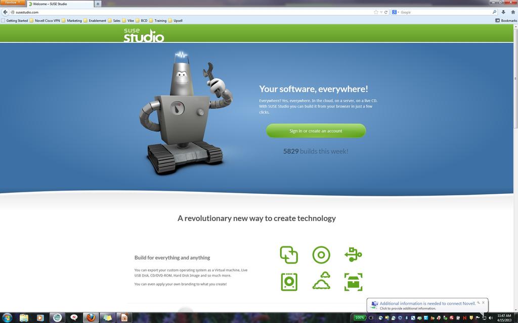 SUSE Studio on-line or on-site? susestudio.