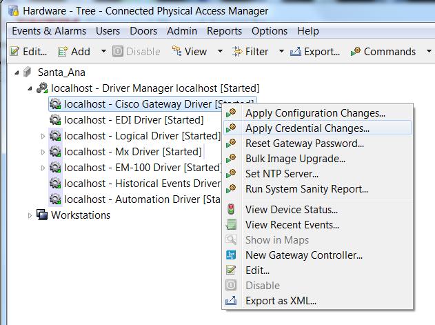 b. Select Apply Configuration Changes... (Depending on the size of you system, this may take several minutes.) 2.