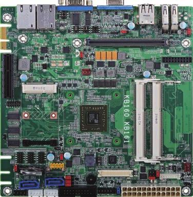 G-Series SoC AMD Embedded G-Series SoC KB160 Series One DFI Proprietary Extension CPU fan LPC 2-4 SATA 3.0 LED 2 1 SATA power 1 LVDS LCD panel USB 3.