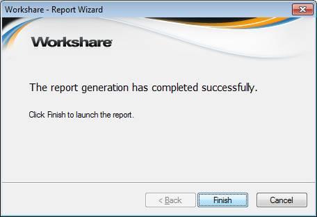 CREATING REPORTS 2. Select Risk Report from the dropdown list and click Next. The Report Format page of the Wizard is displayed: 3.