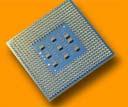 Processor Chip - 2 Intel Pentium 4 Intel Pentium 4 die photo (Henessey &