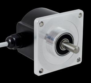INCREMENTAL COMPACT ENCODERS WITH M12 CONNECTOR OUTLET SYNCHRO FLANGE CLAMPING FLANGE