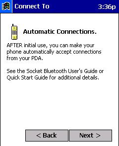 The two procedures are: Bonding with your phone This must be completed in order to complete the Bluetooth connection and involves dial-up networking.