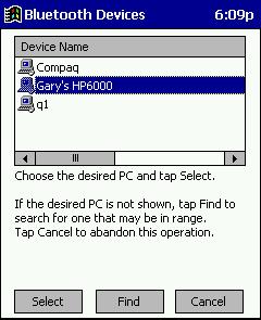 SCENARIO #2: Your Bluetooth Devices folder contains no favorite desktop computer.