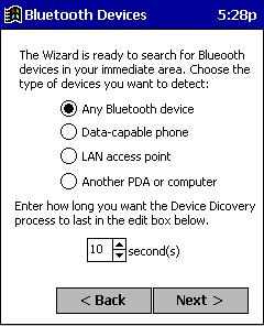 Discover Bluetooth Device(s) Follow these steps to discover other Bluetooth devices nearby, including non-phone devices.