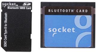 Bluetooth ActiveSync option guides you through connecting and synchronizing with a computer. Similarly, the Bluetooth LAN Access option helps you connect to a LAN access point.