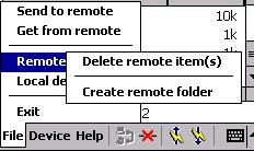 Create a Folder 1. Tap on the File menu.