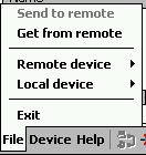 Connect/Disconnect To connect to the remote device, do the following: 1. Make sure the remote device has file sharing enabled. 2.