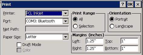 Chapter 7 Bluetooth Printing This chapter explains how to print from a Bluetooth-enabled printer, using either of two options.