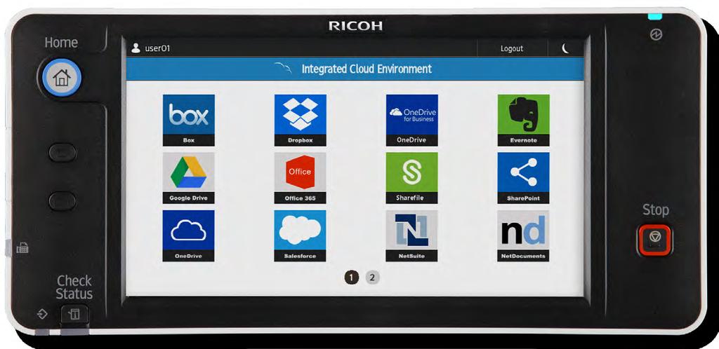 FLEX SERIES BY RICOH Work the way you want Made for a modern and mobile work-style, Flex Series combines our award-winning multifunction devices and innovative Smart Operation Panel with direct