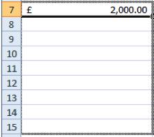 THE POWER OF SPREADSHEETS Example 1 Spreadsheets are very useful for performing repetitive calculations very quickly and accurately.