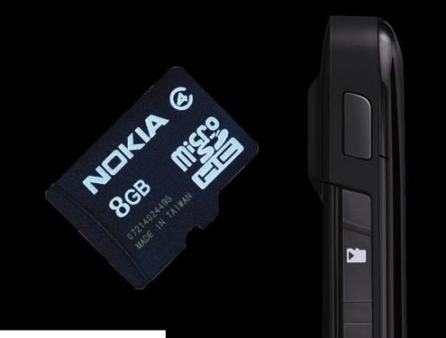 Yes, the Nokia E71x offers expandable storage of up to 8 GB via a microsd card (sold separately).