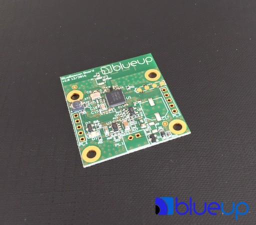 Advertising BlueUp S.r.l.s. BlueBeacon Board Bluetooth Low Energy proximity-beacon Data sheet v. 1.0 Up to 4 slots configurable for Eddystone frame types: UID, URL, TLM, EID.