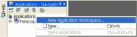 Create a JSP Page 8 - Run the Application Step 1 - Create a new workspace For the first step to creating your ADFbased application, you ll need to create a new workspace.