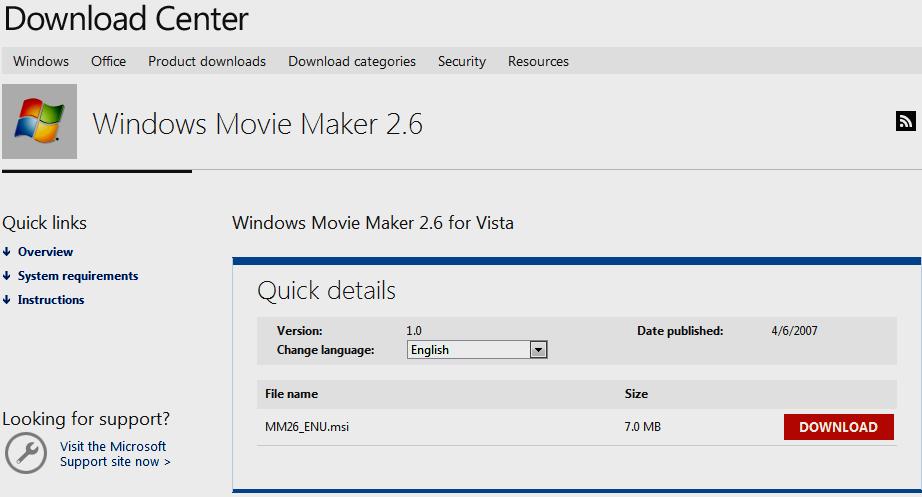 Download Movie Maker 2.