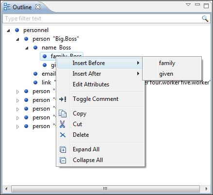 The Editor Pane The editor pane is where you edit your documents opened or created by the Oxygen XML Developer plugin Eclipse plugin.