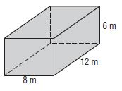 Station # 2: Basic Volume 1. Find the volume 2. A regular pyramid is shown at the right. Find the volume of the pyramid to the nearest cubic unit. 3.