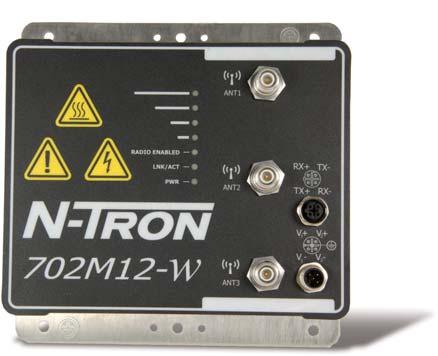 The N-TRON 702M12-W Industrial Wireless Radio offers outstanding performance and ease of use.
