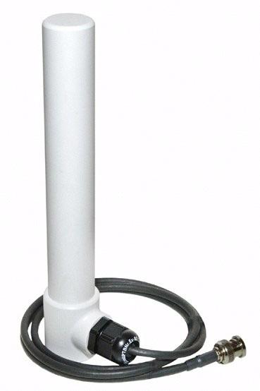 Wireless Antennas iant100 Ex e certified Zone 1 Omnidirectional Antenna ATEX and IECEx Zone 1 Ex e certified Increased safety Standard cable length 5m, shorter cables available on request Optimised