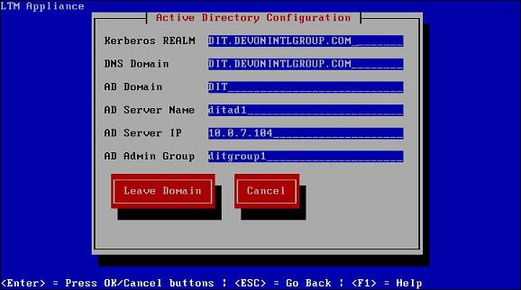 1.7 Active Directory LTM supports Active Directory Integration, which will allow Active Directory accounts to be used instead of the default bwadmin credentials.