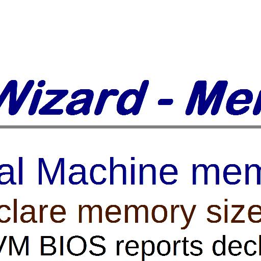 The VMkernel owns all memory and hands RAM out to VMs on demand. When a VM is created, you declare the maximum amount of RAM the VM can use.