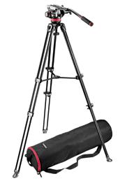 60/75 TELESCOPIC-TWIN LEG TRIPOD MVT502AM Two-stages telescopic-twin leg tripod for lightweight applications. Made of aluminum elliptic tubes, able to carry up to 15kg (33.3lb).