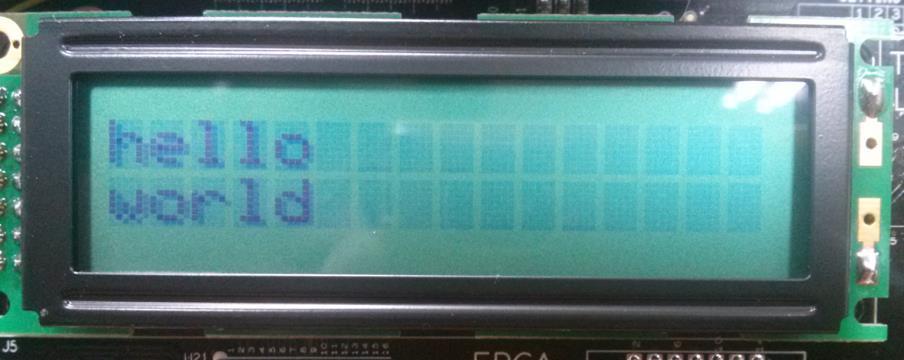 FPGA Text LCD Device make $ make $ make install run on the target # cd /mnt/nfs # insmod