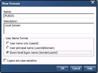 Add Domains Add domains on the Authentication Server as required to meet your goals.