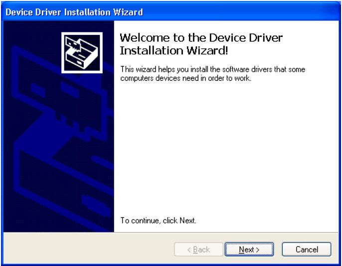 Installation Procedures-Driver Installation To install the HDC-304E driver, please follow the steps below: If the HDC-304E driver is
