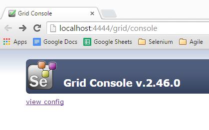 If you browse to http://localhost:4444/grid/console on the Hub machine, it will display the following information in the browser: There's more.