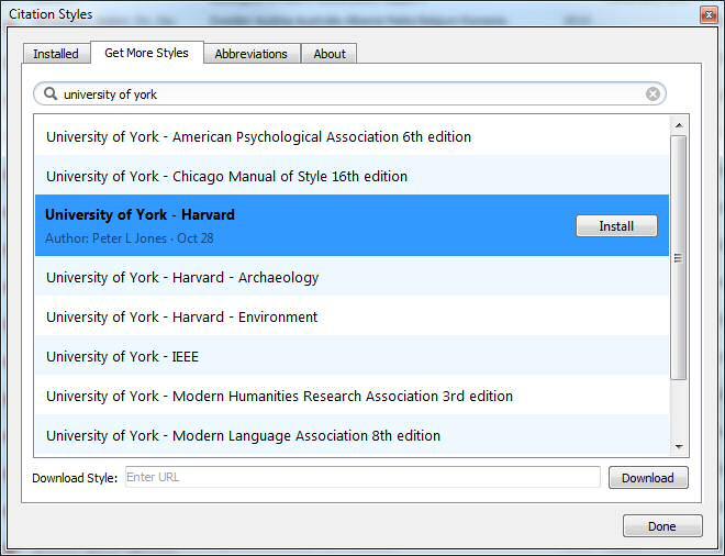 Essential Mendeley 4 Referencing Citing and referencing is managed by Mendeley Desktop.