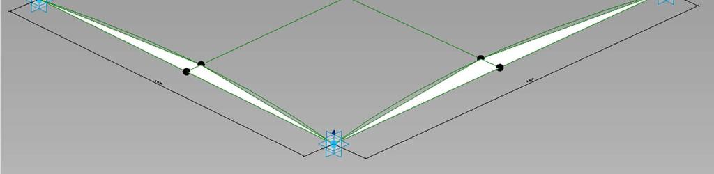 17. Home > Aligned dimension, Modify Place Dimension > Set workplane, and then select the surface along Side 1.