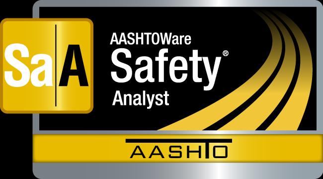 The product brand logos within an AASHTOWare product family have common graphical elements to allow visual association of individual products within a product