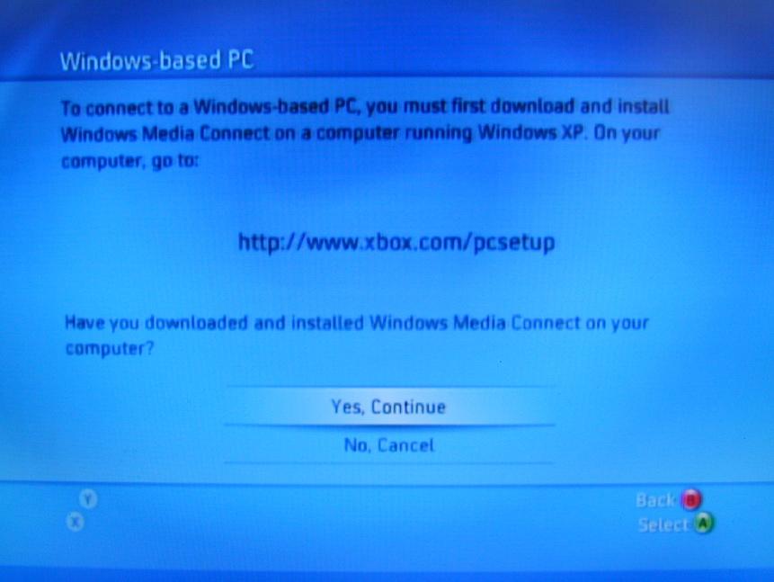 install Window Media Connect on your PC. 6.