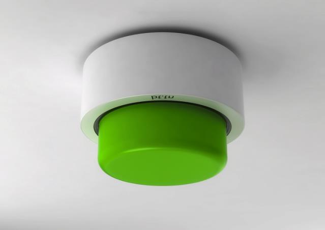 a single push on a button that can be positioned anywhere Key benefits : LoRaWAN connected button that can