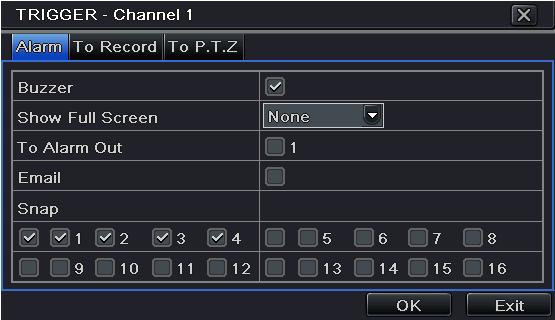 Refer to Fig 4-19: Step2: Enable channels by checking the checkboxes beside the desired channels.