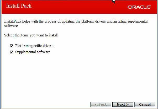 Configuring Intel NIC Teaming The Install Pack dialog appears. 2. In the Install Pack dialog, click Next to accept the default installable items.