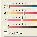 Note: Using CMYK swatches to select colors for your vector illustrations is also