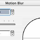 Filter > Blur > Motion