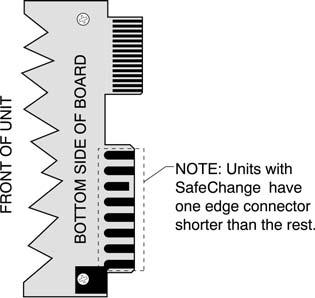 To install the clip: 1. Turn off power to the mainframe. Location of SafeChange Jumper JMP1 If you don t see JMP1, the controller in hand may pre-date the SafeChange feature.